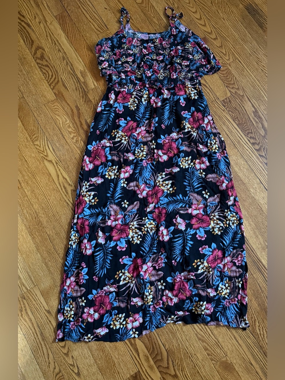 City Chic plus size floral maxi dress